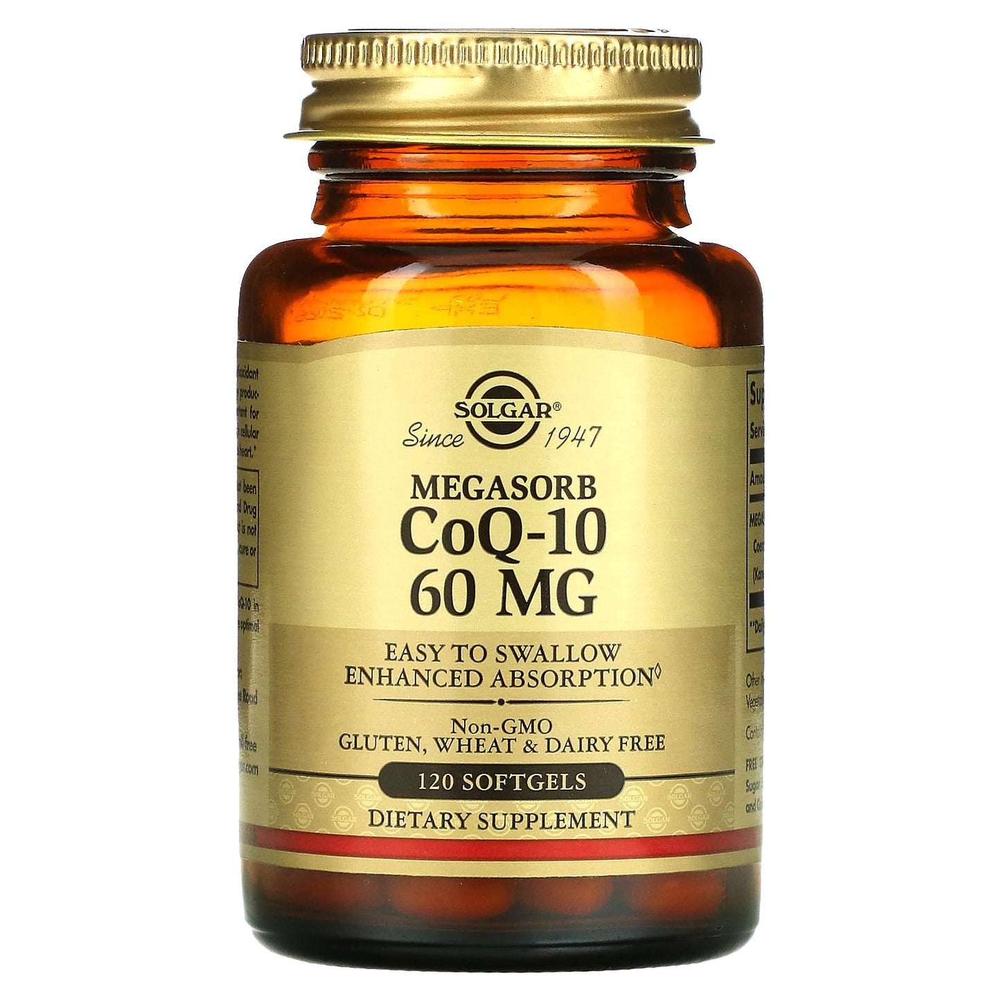 Solgar, Megasorb CoQ-10, 60 mg, 120 Softgels