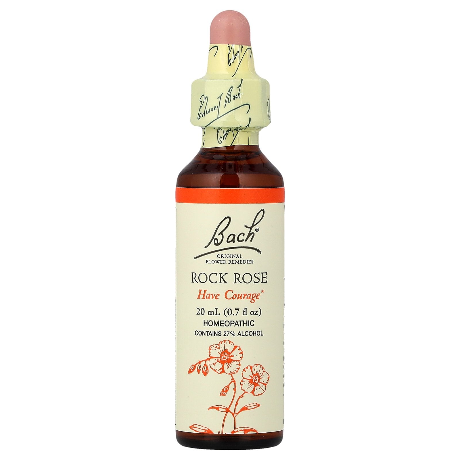 Bach, Original Flower Remedies, Rock Rose, 0.7 fl oz (20 ml)