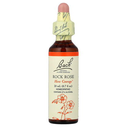 Bach, Original Flower Remedies, Rock Rose, 0.7 fl oz (20 ml)