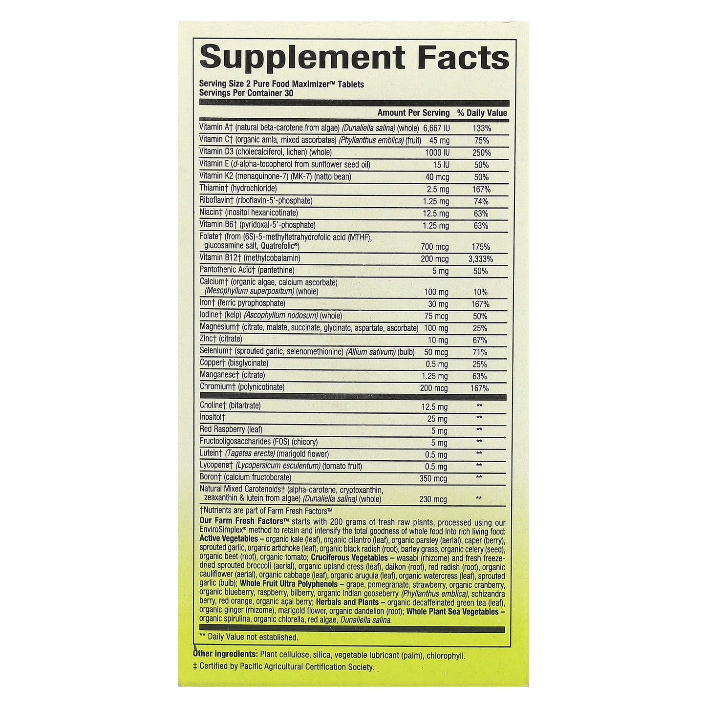 Natural Factors, Whole Earth & Sea®, Women's Prenatal Multivitamin & Mineral, 60 Tablets