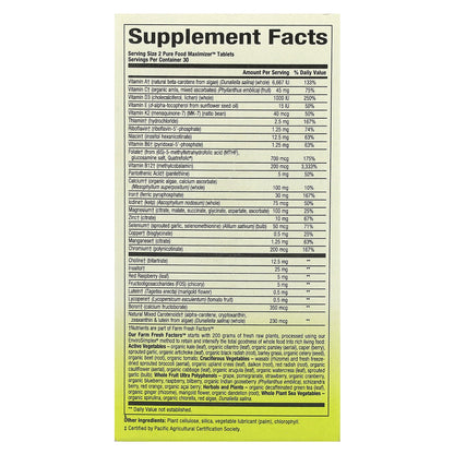 Natural Factors, Whole Earth & Sea®, Women's Prenatal Multivitamin & Mineral, 60 Tablets