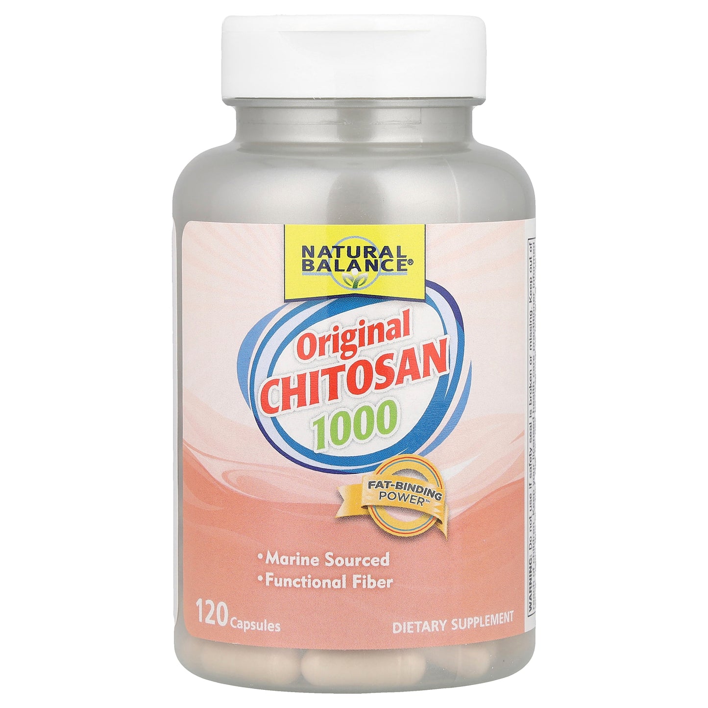 Natural Balance, Original Chitosan 1000, 120 Capsules