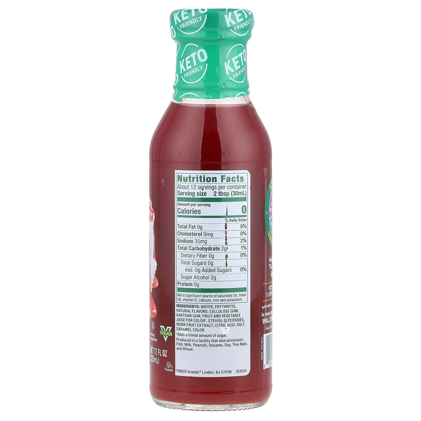 Walden Farms, Strawberry Syrup, 12 fl oz (355 ml)