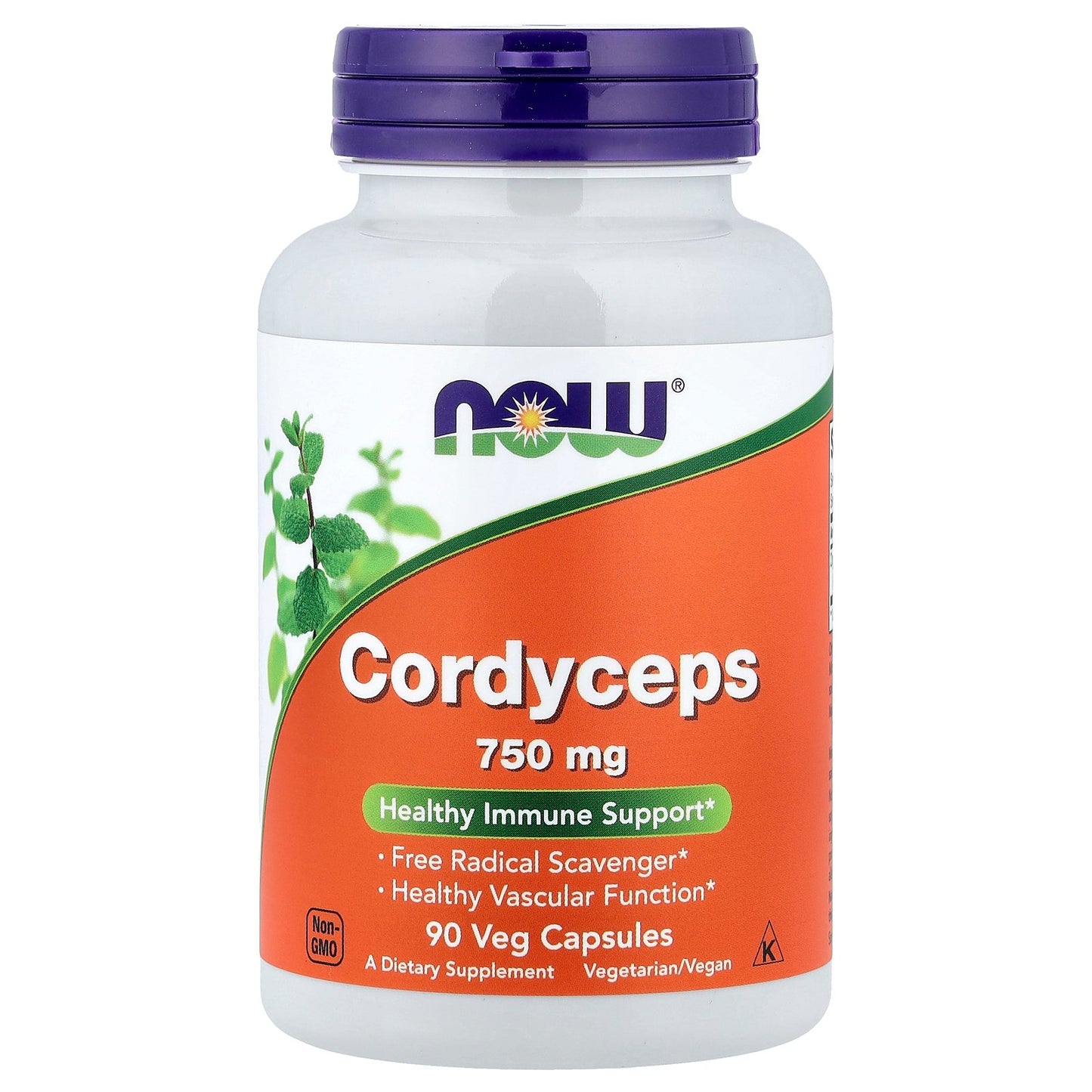 NOW Foods, Cordyceps, 90 Veg Capsules (750 mg per Capsule)