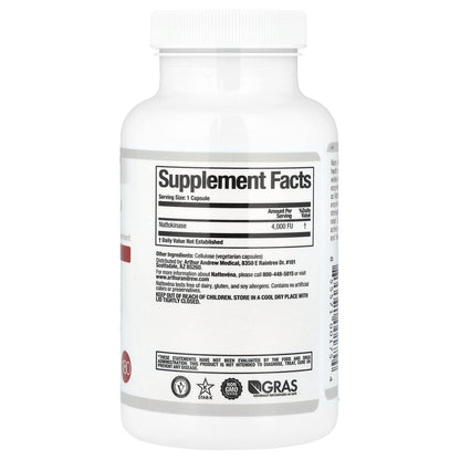 Arthur Andrew Medical, Nattovéna®, Pure Nattokinase, 4,000 FUs, 180 Capsules