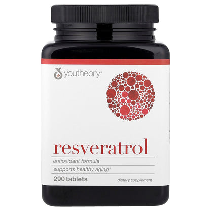 Youtheory, Resveratrol, 290 Tablets