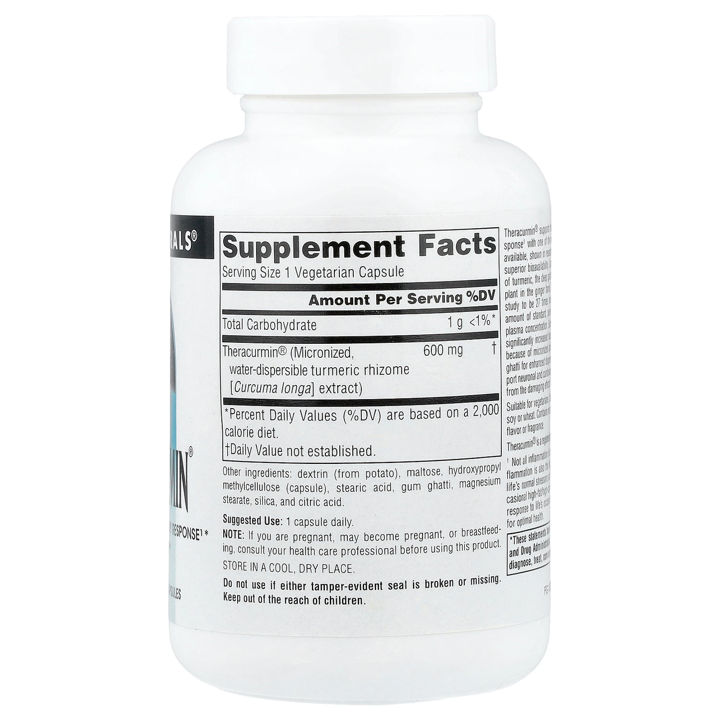 Source Naturals, Theracurmin®, 600 mg, 60 Vegetarian Capsules
