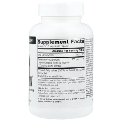 Source Naturals, Theracurmin®, 600 mg, 60 Vegetarian Capsules