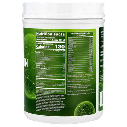 MRM Nutrition, Veggie Protein with Superfoods, Vanilla, 1.26 lb (570 g)