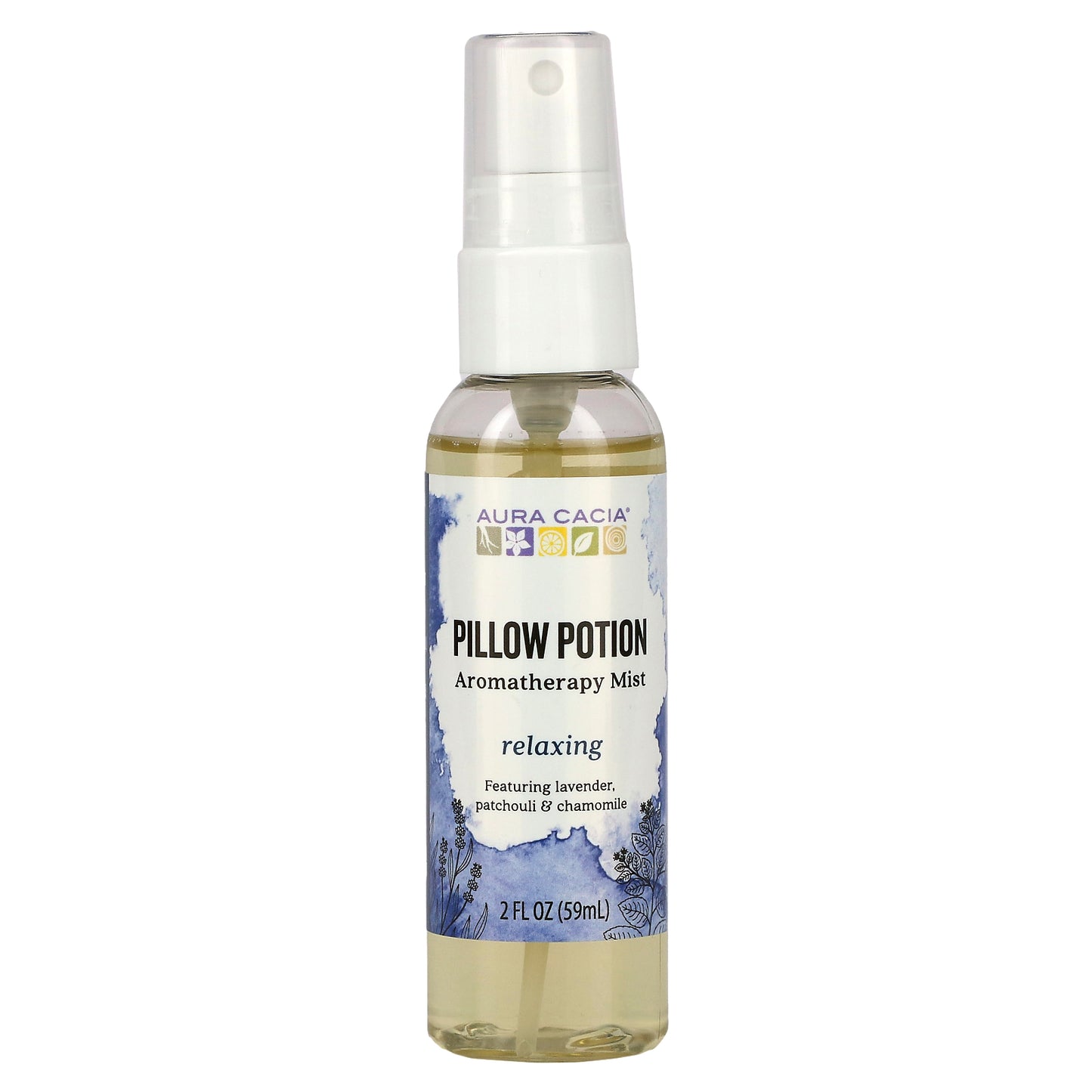 Aura Cacia, Pillow Potion, Aromatherapy Mist, 2 fl oz (59 ml)