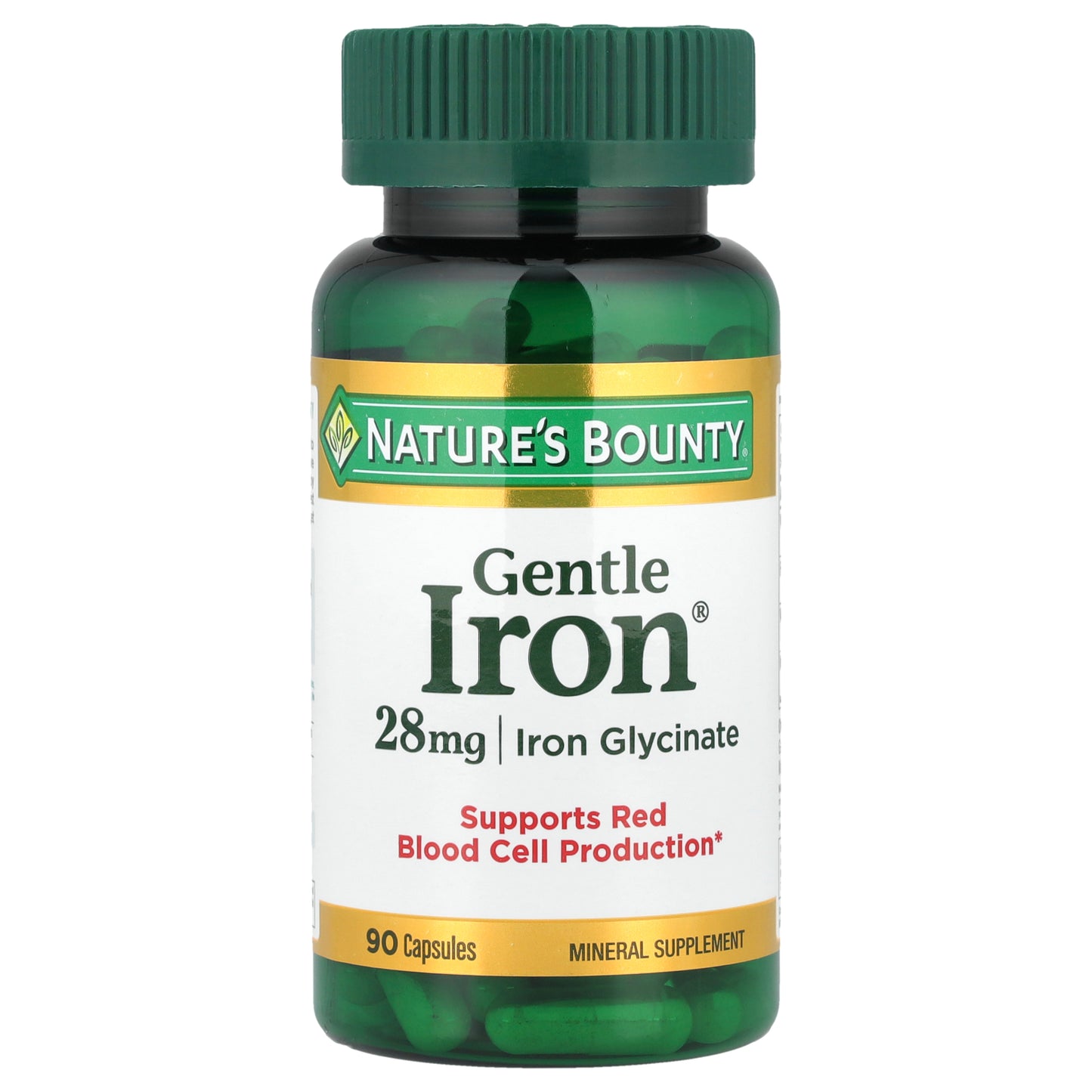 Nature's Bounty, Gentle Iron®, 90 Capsules