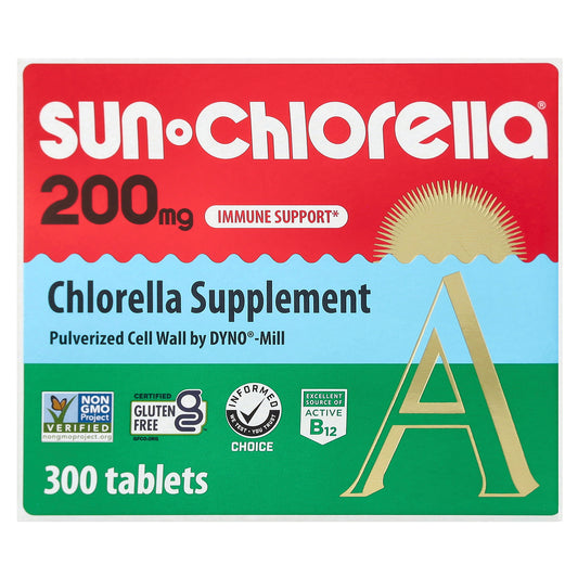 Sun Chlorella, Chlorella Supplement, 200 mg, 300 Tablets