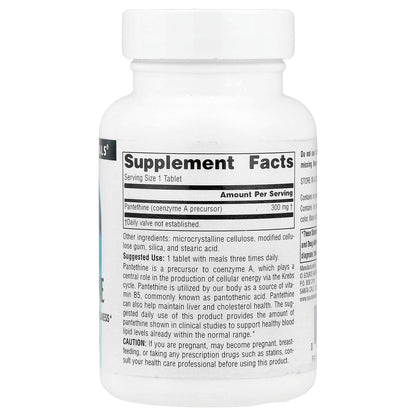 Source Naturals, Pantethine, 300 mg, 90 Tablets