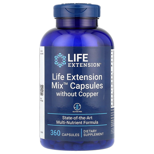 Life Extension, Mix™ Capsules Without Copper, 360 Capsules