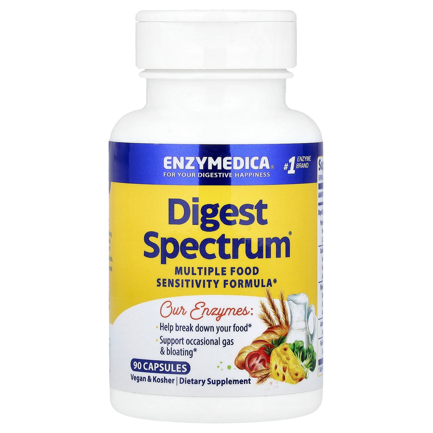 Enzymedica, Digest Spectrum®, 90 Capsules