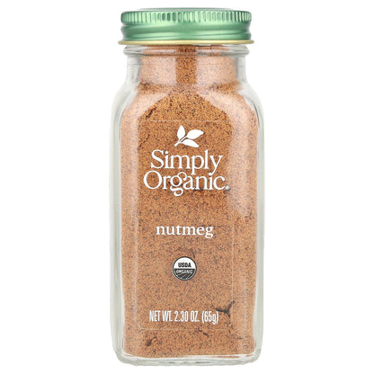 Simply Organic, Nutmeg, 2.3 oz (65 g)