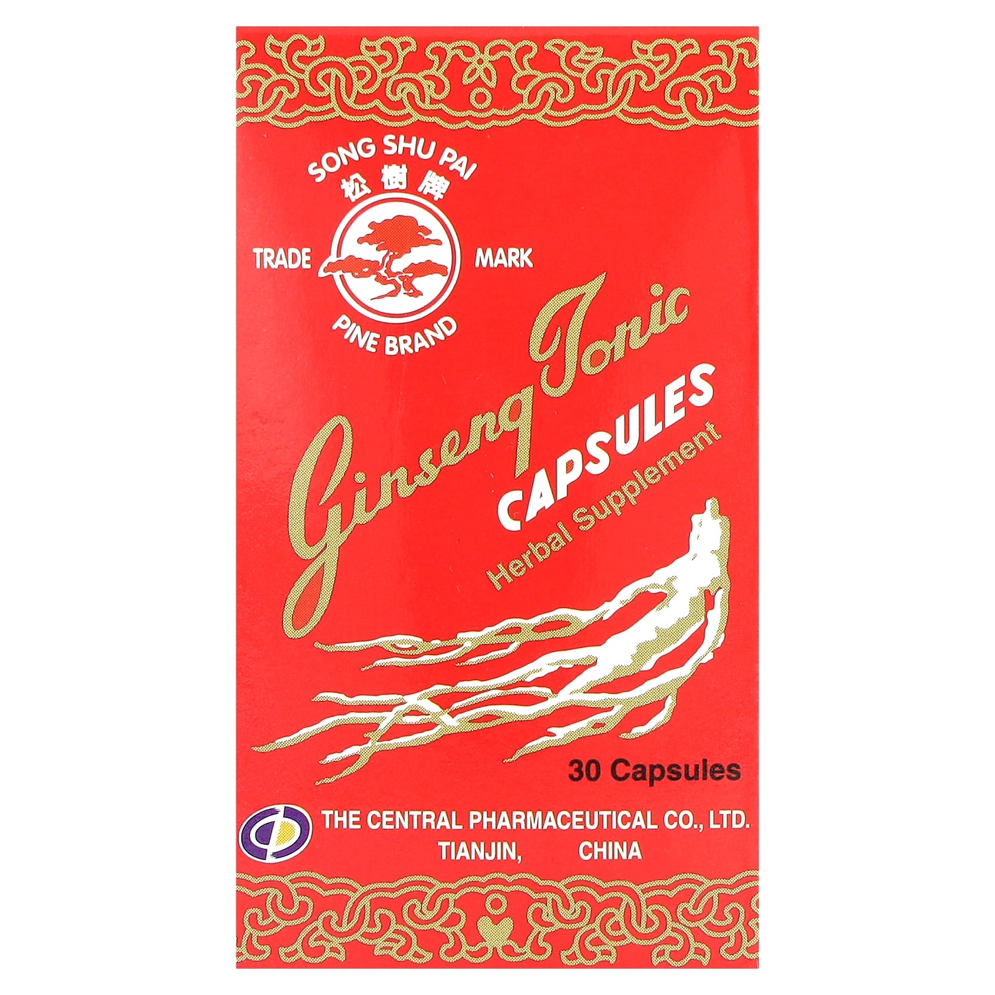 Song Shu Pai, Ginseng Tonic, 30 Capsules
