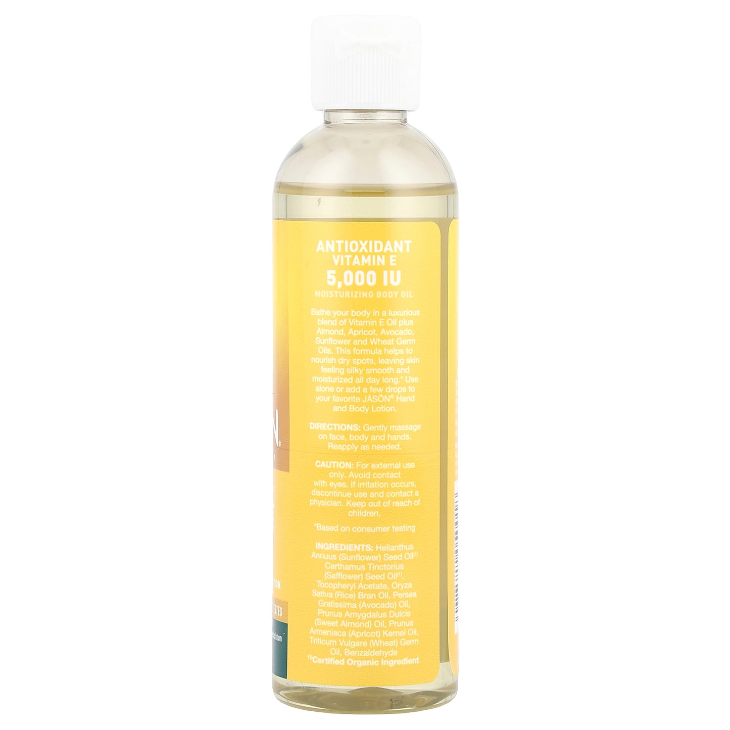 Jason Natural, Vitamin E Antioxidant Body Oil, 5,000 IU, 4 fl oz (118 ml)