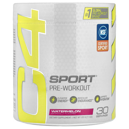 C4 / Cellucor, C4 Sport®, Pre-Workout, Watermelon, 7.1 oz (201 g)