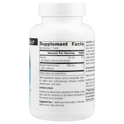 Source Naturals, Guarana Energizer™, 60 Tablets