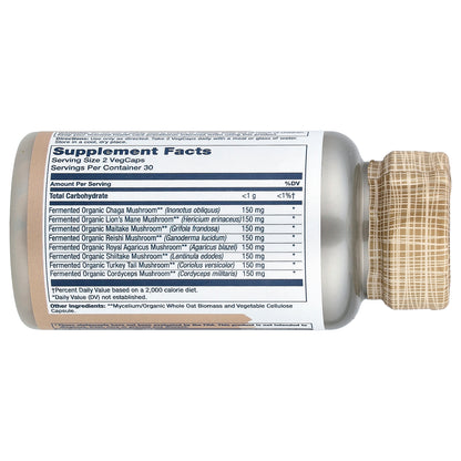 Solaray, Fermented Mushroom Complete™, 60 VegCaps