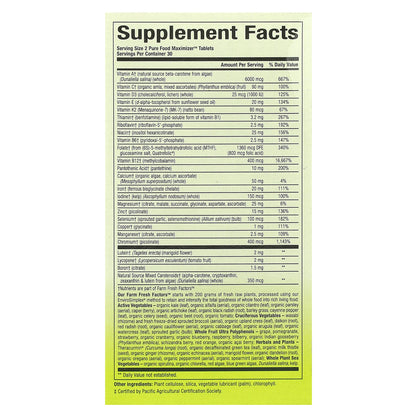 Natural Factors, Whole Earth & Sea®, Women's Multivitamin & Mineral, 60 Tablets