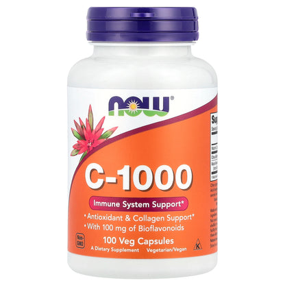 NOW Foods, C-1000, 100 Veg Capsules