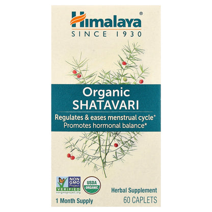 Himalaya, Organic Shatavari, 60 Caplets