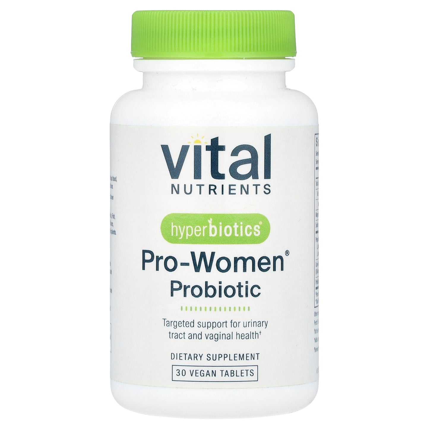 Vital Nutrients, Hyperbiotics®, Pro-Women® Probiotic, 30 Vegan Tablets