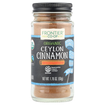 Frontier Co-op, Organic Ceylon Cinnamon, 1.76 oz (50 g)