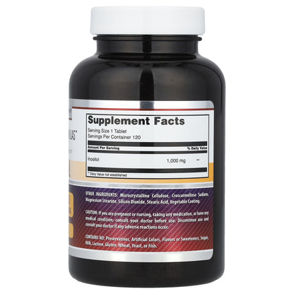 Amazing Nutrition, Amazing Formulas™, Inositol, 1,000 mg, 120 Tablets
