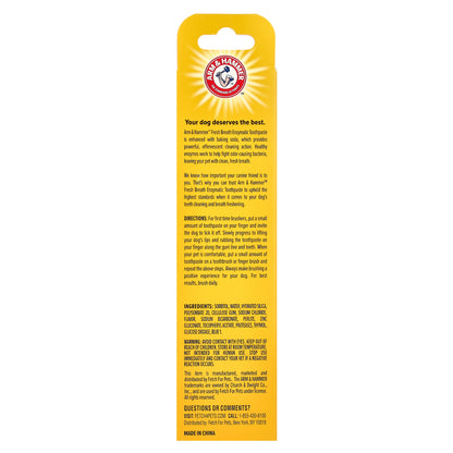 Arm & Hammer, Fresh Breath, Enzymatic Toothpaste For Dogs, Vanilla Ginger, 2.5 oz (67.5 g)