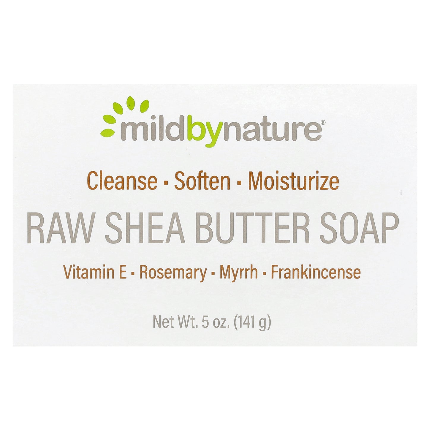 Mild By Nature, Raw Shea Butter Bar Soap, 5 oz (141 g)