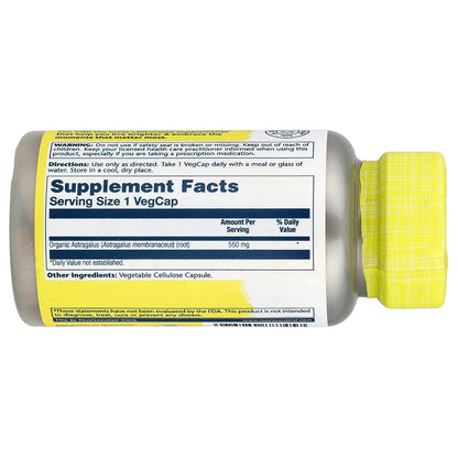 Solaray, Astragalus, 550 mg, 100 VegCaps