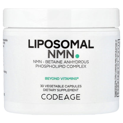 Codeage, Liposomal NMN, 30 Vegetable Capsules