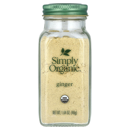 Simply Organic, Ginger, 1.64 oz (46 g)