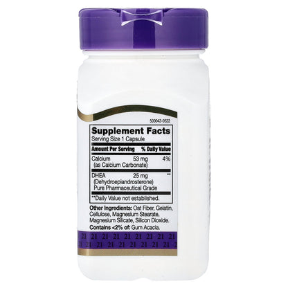 21st Century, DHEA, 90 Capsules