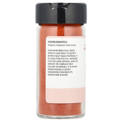 Pure Indian Foods, Organic Kashmiri Red Chili, Ground, 2.1 oz (59 g)