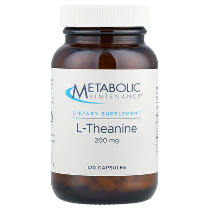 Metabolic Maintenance, L-Theanine, 200 mg, 120 Capsules