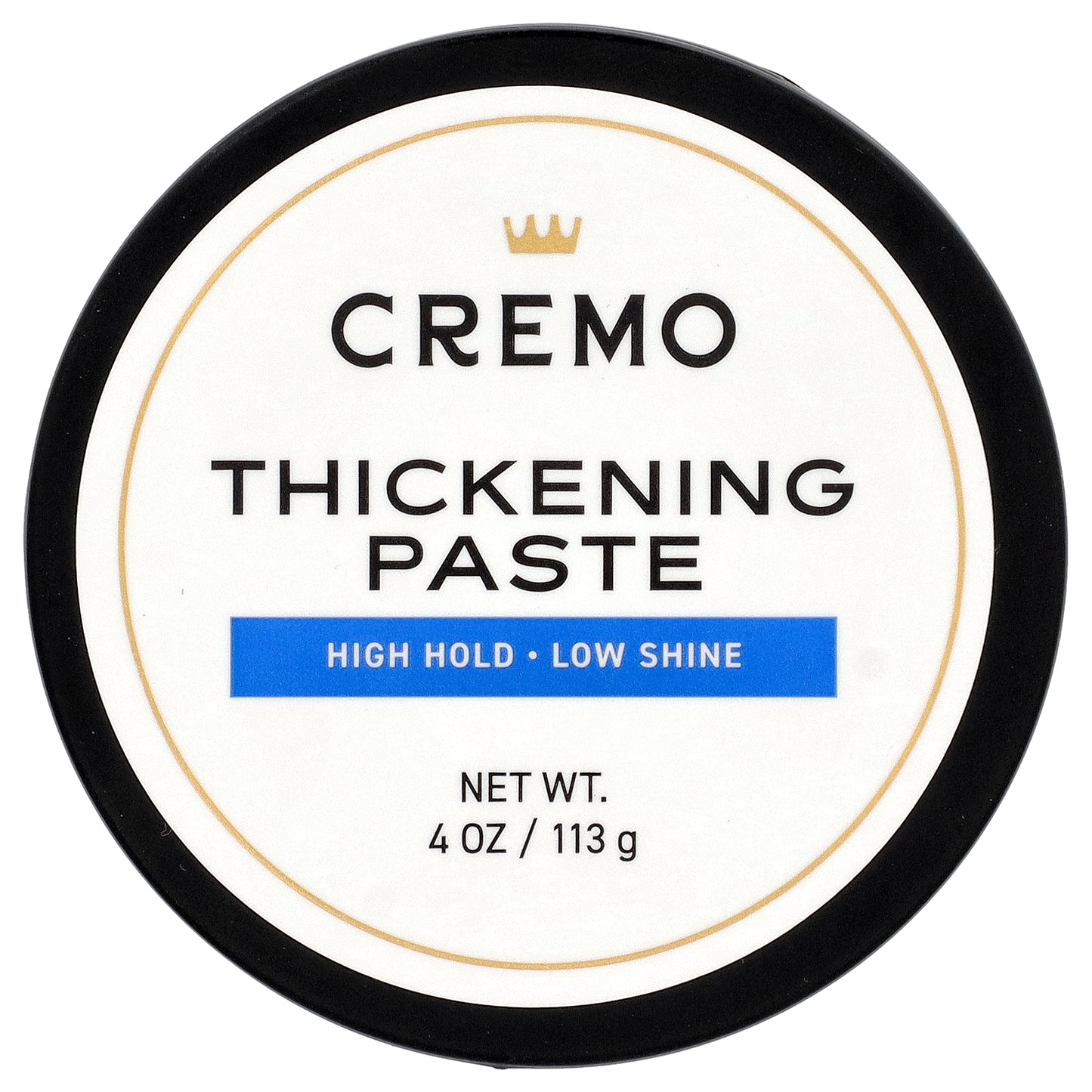 Cremo, Thickening Paste, High Hold, Low Shine, 4 oz (113 g)