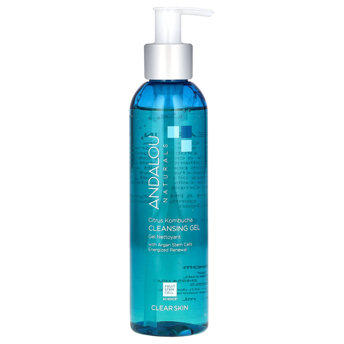 Andalou Naturals, Citrus Kombucha Cleansing Gel, Clear Skin, 6 fl oz (178 ml)