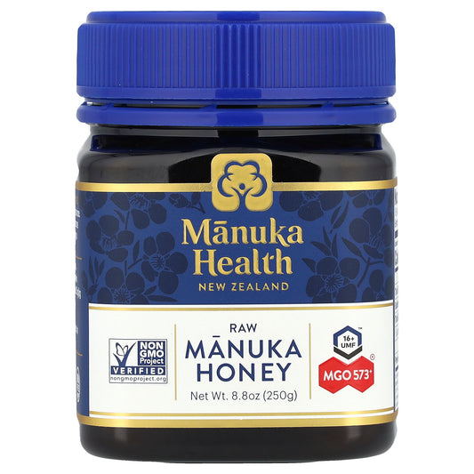 Manuka Health, Raw Manuka Honey, UMF 16+™, MGO 573+, 8.8 oz (250 g)