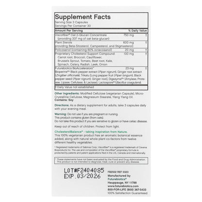 Futurebiotics, Cholesterol Balance®, 90 Vegetarian Capsules