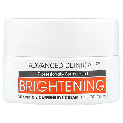 Advanced Clinicals, Eye Cream, Firming & Brightening, 2 Piece Set