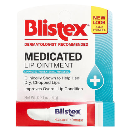 Blistex, Medicated Lip Ointment, 0.21 oz (6 g)
