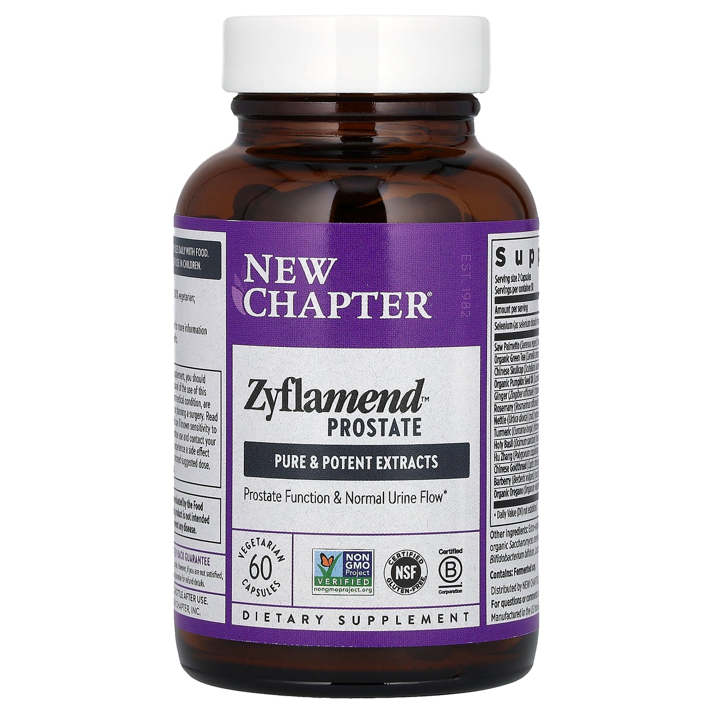 New Chapter, Zyflamend™ Prostate, 60 Vegetarian Capsules