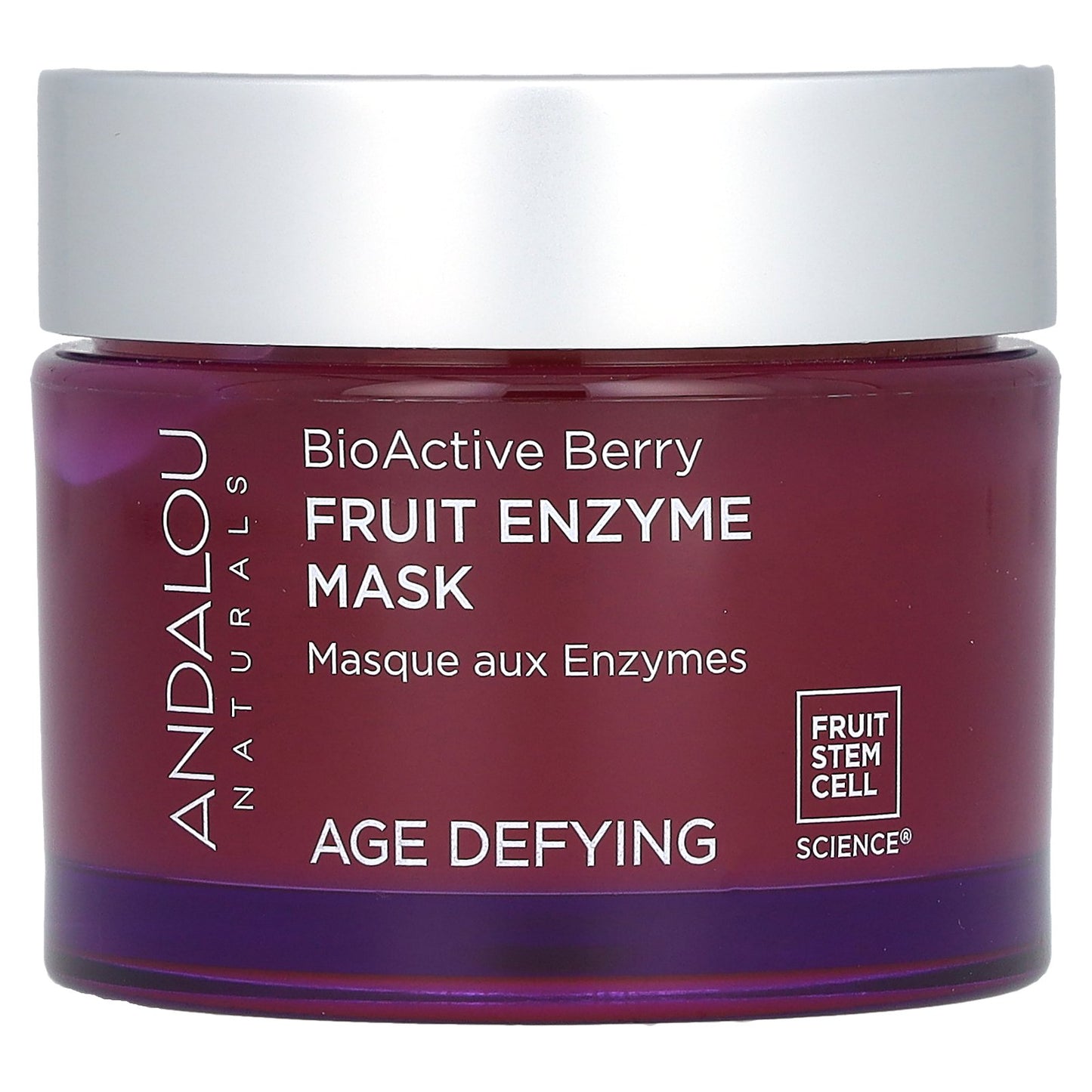 Andalou Naturals, BioActive Berry, Fruit Enzyme Beauty Mask, Age Defying, 1.7 oz (50 g)