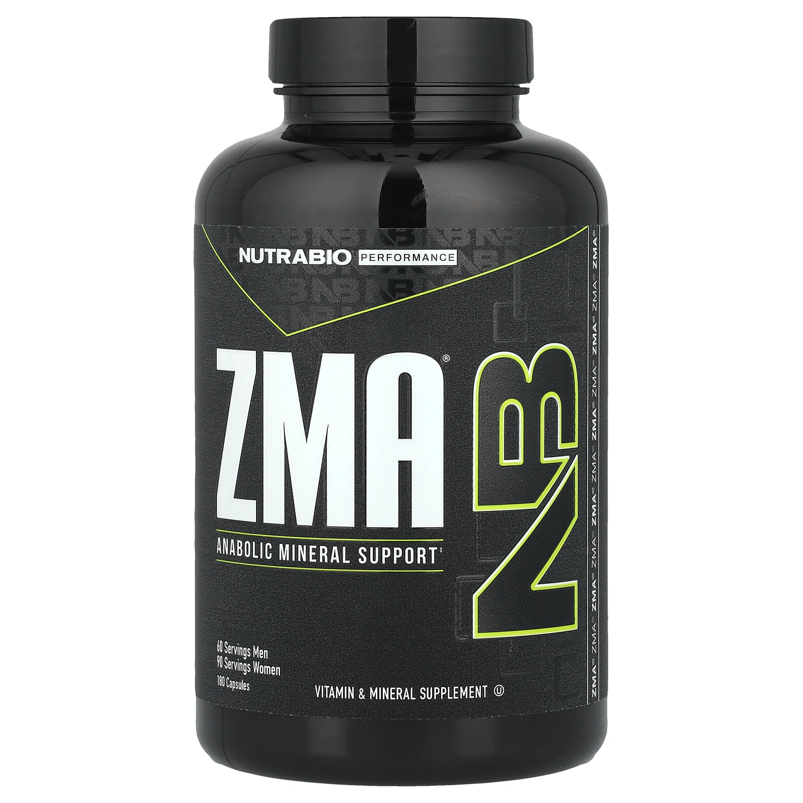 NutraBio, ZMA®, 180 Capsules