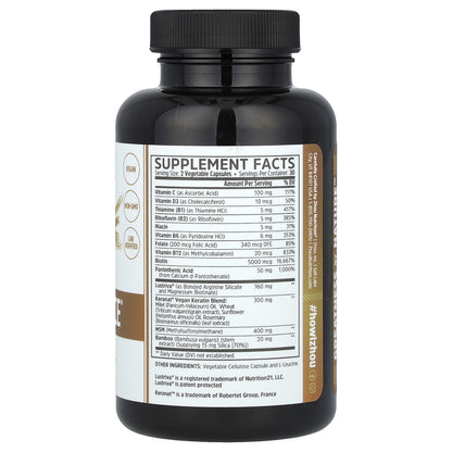 Zhou Nutrition, Hairfluence®, 60 Veggie Capsules