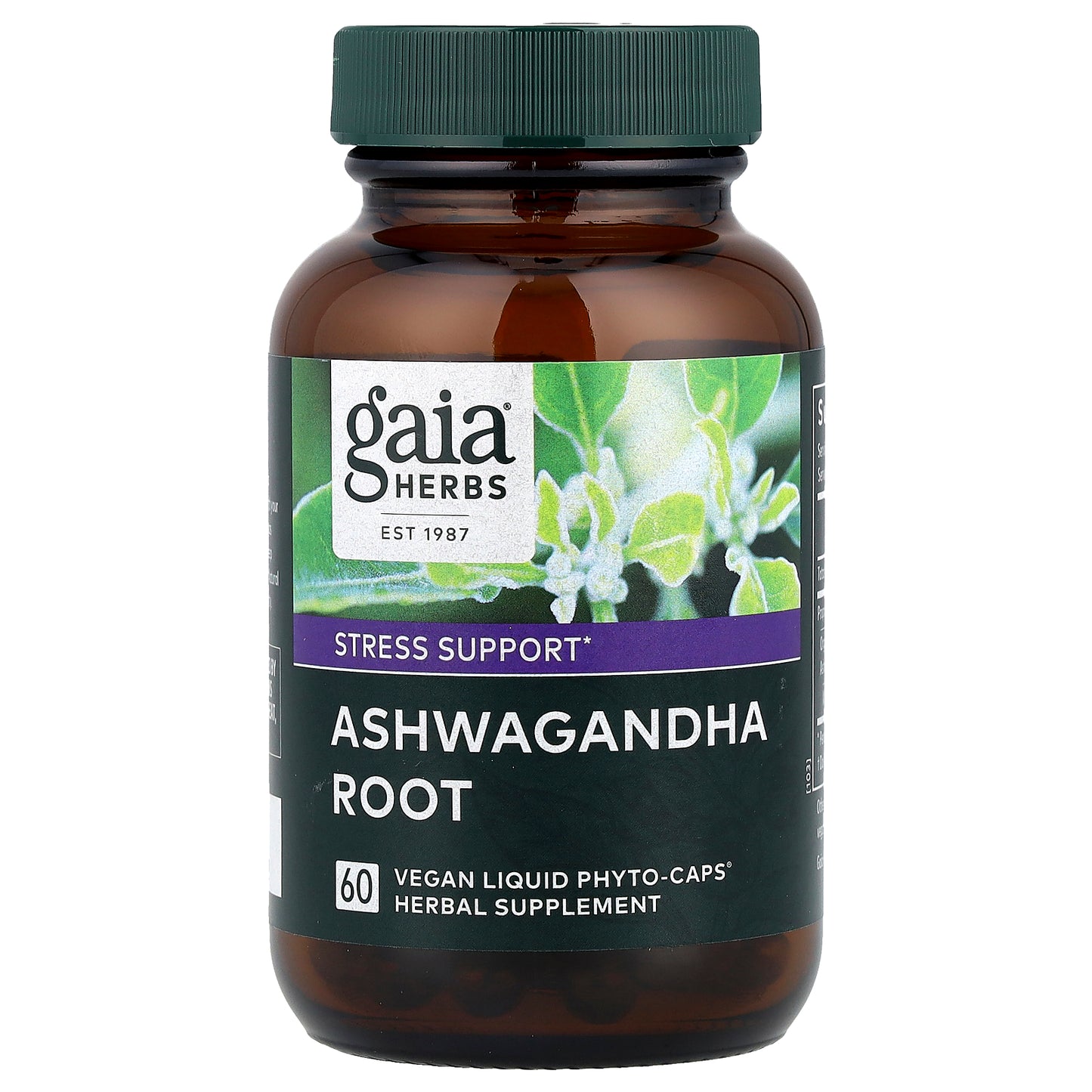 Gaia Herbs, Ashwagandha Root, 60 Liquid Phyto-Caps®